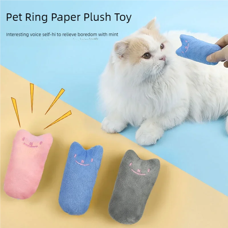 Catnip Cat Toy Plush Interactive Chew Toy for Kittens and Adult Cats