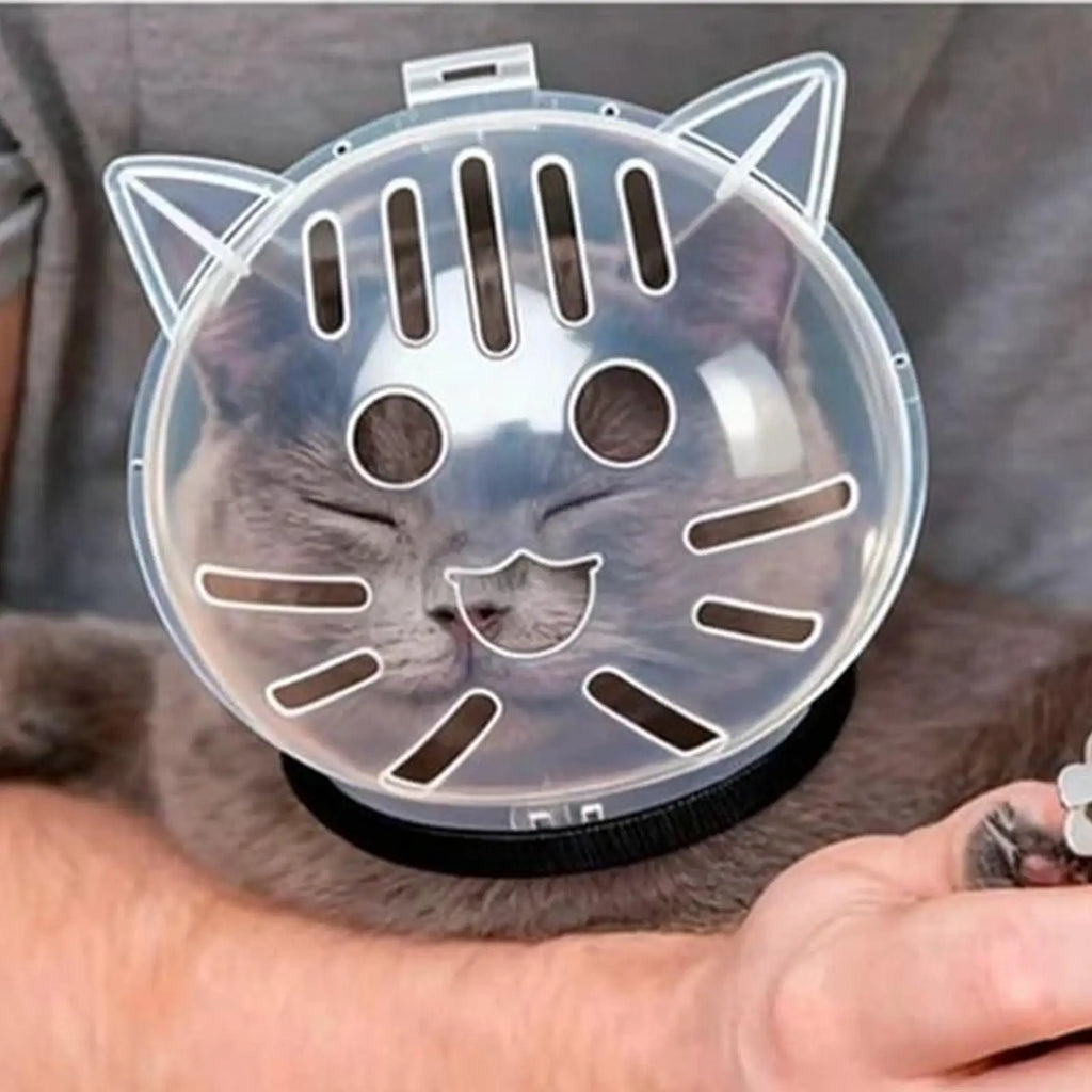 Cat Muzzle – Breathable Transparent Muzzle for Grooming