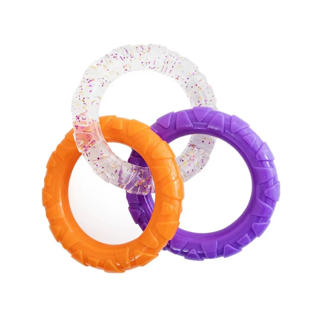 Dog Chew Ball – Rubber Teeth Cleaning Toy for Dogs