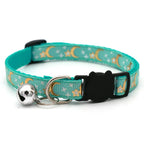Adjustable Cat Collar with Bell – Breakaway Reflective Kitten Collar