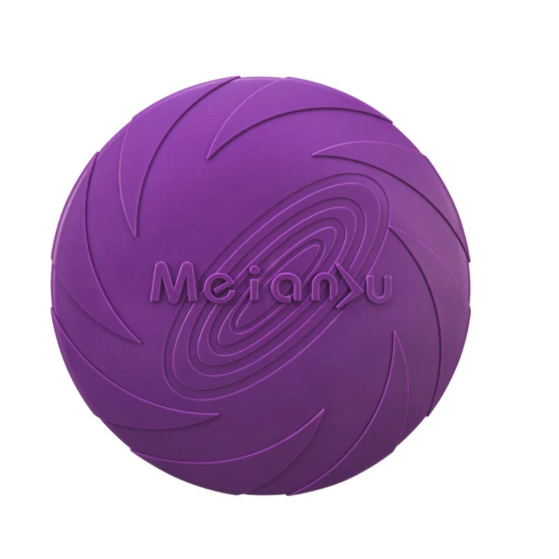 Dog Flying Disc – TPR Interactive Fetch Toy for Outdoor Play