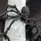 1/2pcs Halloween Spiders 50cm Fake Scary Hairy Spider for Halloween Decoration Outdoor Plush Spider Deco Indoor Yard Party Props