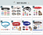 Personalized Dog Collar – Engraved Leather Pet ID Collar