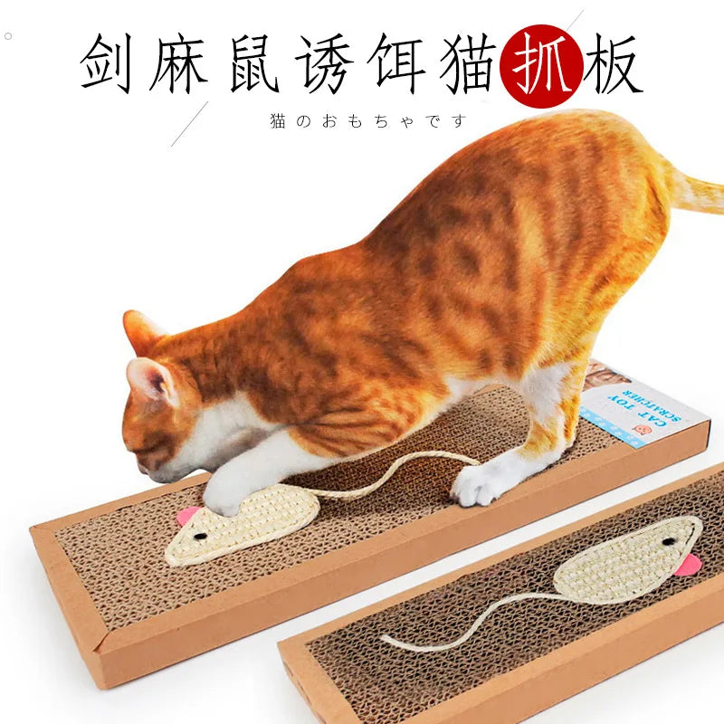 Cat Scratching Board – Corrugated Cat Scratcher for Indoor Cats