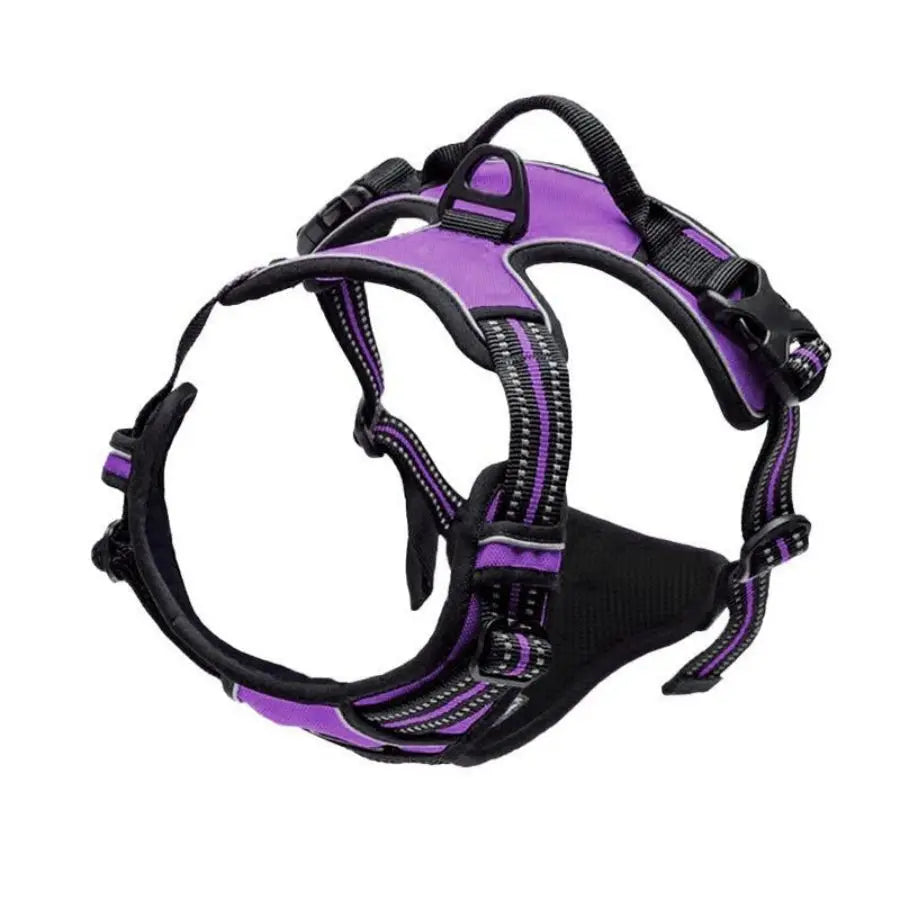 No Pull Dog Harness – Front Clip Reflective Walking Vest