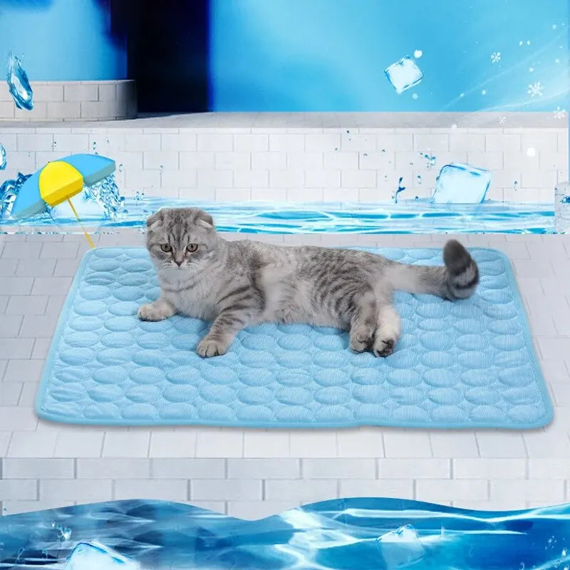 Cooling Pet Mat – Summer Cat & Dog Cooling Pad
