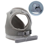 Cat Harness and Leash Set – Adjustable Reflective Mesh Vest