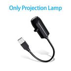 5V USB Direct Insertion Projection Light Planet/Halloween Theme Replacement Light Strip Indoor Ceiling Decorate Projection Light