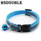 Reflective Cat Collar with Bell, Adjustable Breakaway 2-Pack