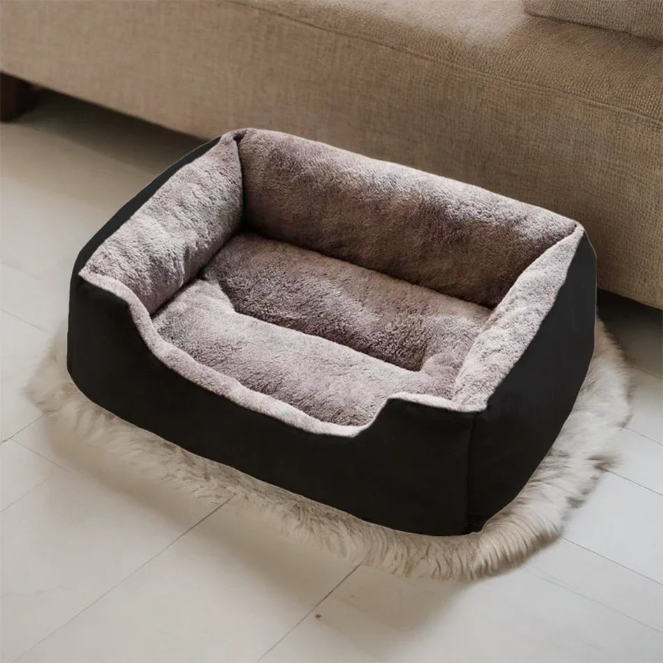 Cat Bed, Soft Plush Kitten Sleeping Cushion for Home
