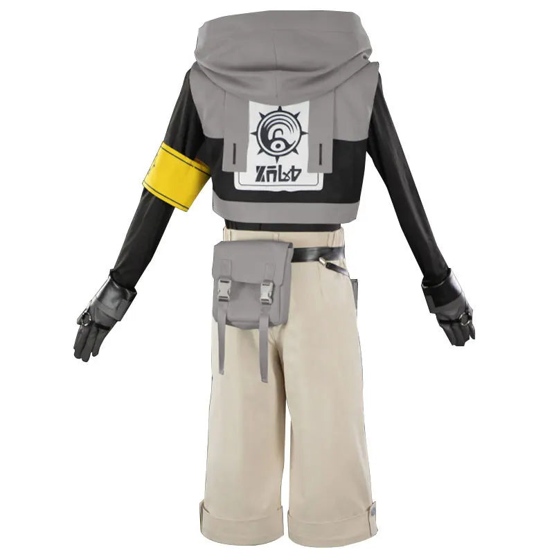 GACHIAKUTA Anime Ludo Enjin Zanka Riyo Reaper Cosplay With Four Characters Clothes And Four Wigs Cosplay Costume Anime Full Suit