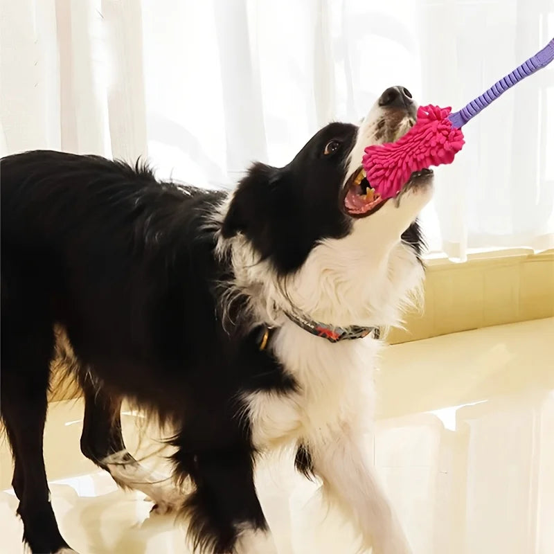Dog Tug Toy – Plush Chew Rope Toy for Interactive Play