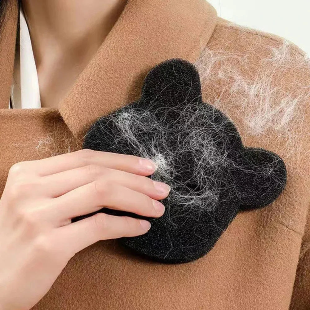 2/4pcs Pet Hair Remover Sticky Sponges Black Lint Catcher for Washing Machine And Dryer Use