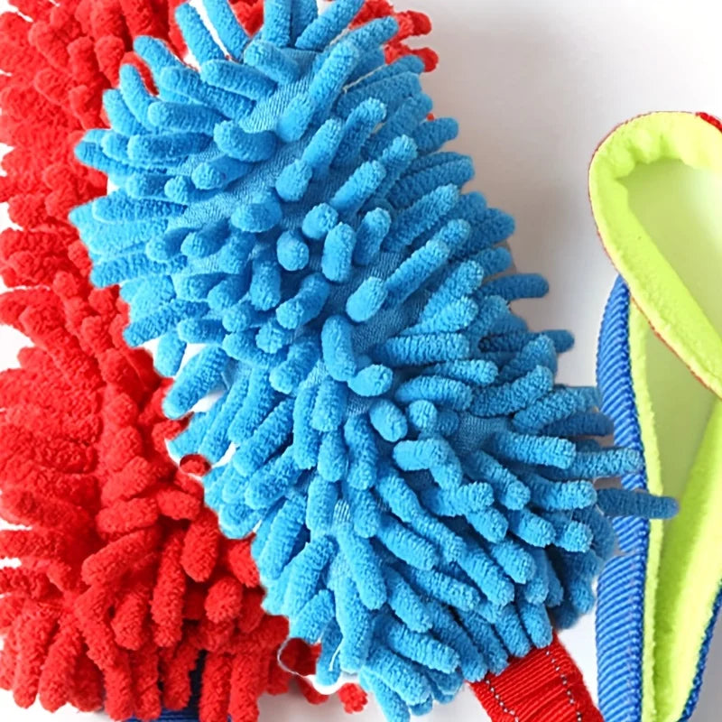 Dog Tug Toy – Plush Chew Rope Toy for Interactive Play