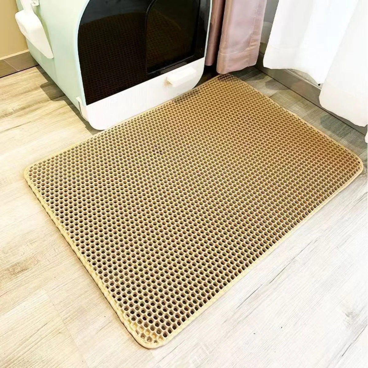 Cat Litter Mat – Washable Waterproof Double Layer EVA Pad