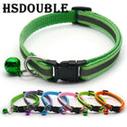 Reflective Cat Collar with Bell, Adjustable Breakaway 2-Pack