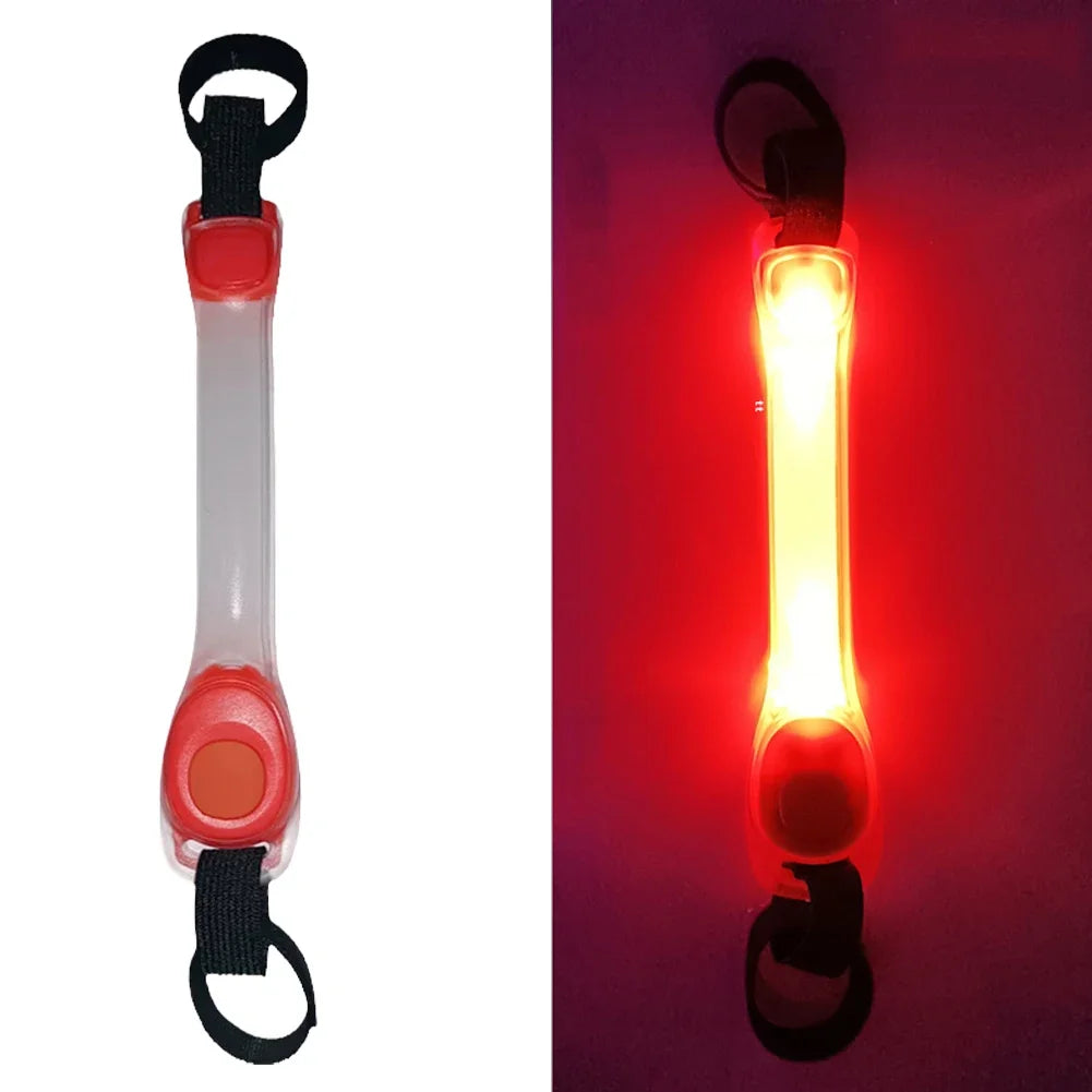 Dog Anti Lost Safety Glowing Collar Multi-Color Pendant Outdoor Waterproof Warning Led Flashing Light Strip Pet Traction Supplie