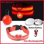 Usb Charging Glowing Dog Collar With Pendant Detachable Luxury Led Light Bright For Small Dogs Cat Night Safety Collar Wholesale