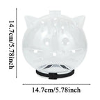 Cat Muzzle – Breathable Transparent Muzzle for Grooming