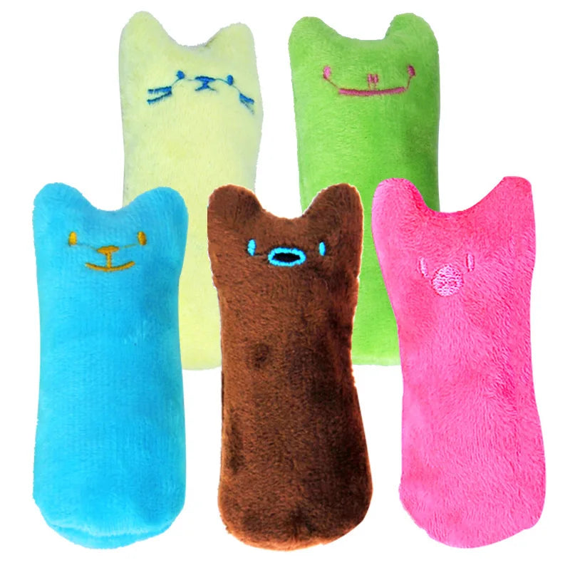 Catnip Cat Toy Plush Interactive Chew Toy for Kittens and Adult Cats
