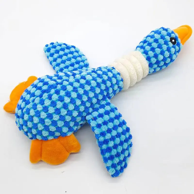 Plush Dog Toy – Squeaky Interactive Chew Toy for Pets