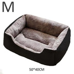 Plush Cat Bed Soft Cushion Pet Bed for Cats & Small Dogs