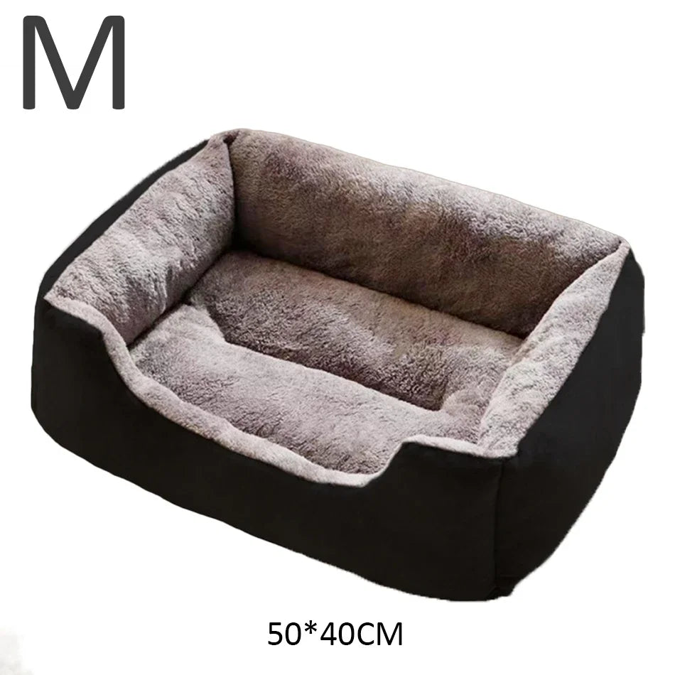 Cat Bed, Soft Plush Kitten Sleeping Cushion for Home