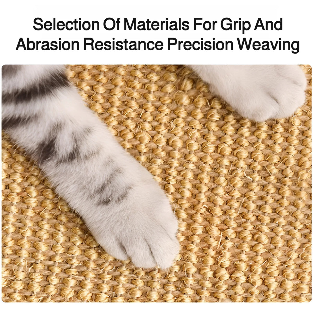 Cat Scratch Mat, Sisal Furniture Protector & Scratching Pad