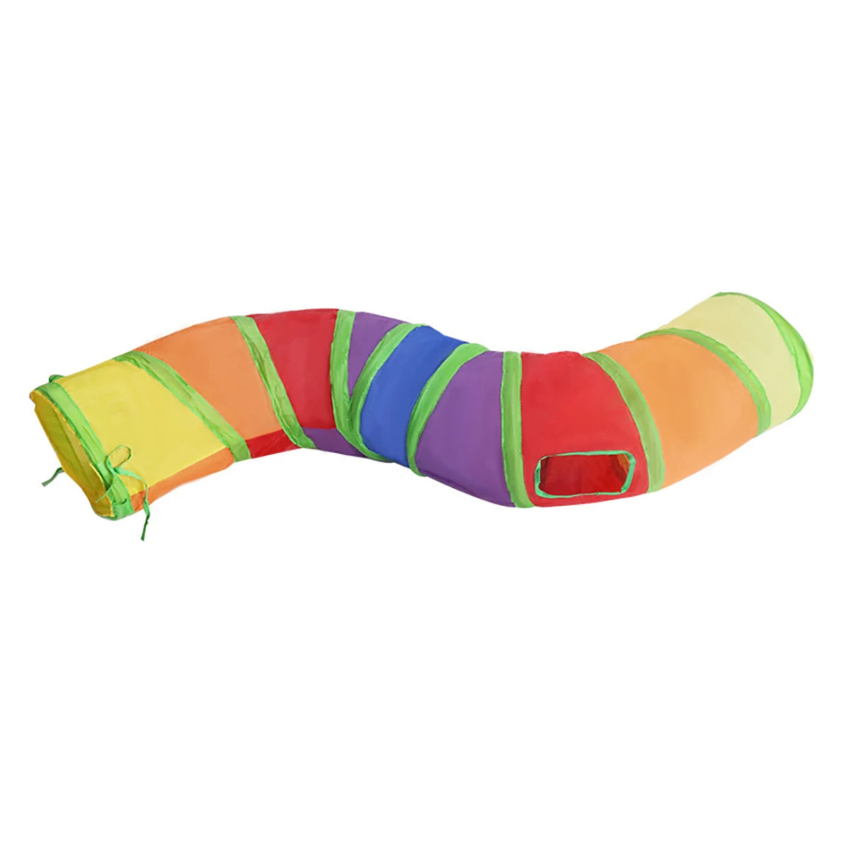 Cat Tunnel Foldable Cloth Interactive Play Toy for Kittens