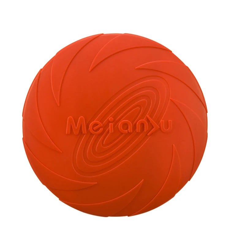 Dog Flying Disc – TPR Interactive Fetch Toy for Outdoor Play