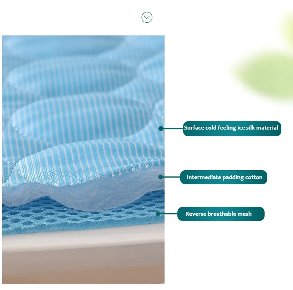 Dog Cooling Mat –Cooling Pet Pad for Small & Large Dogs