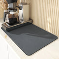 1pc Coffee Maker Mat For Kitchen Counter Protector Rubber Padded Absorbent Dish Drying Mat Super Anti-slip Bar Mat