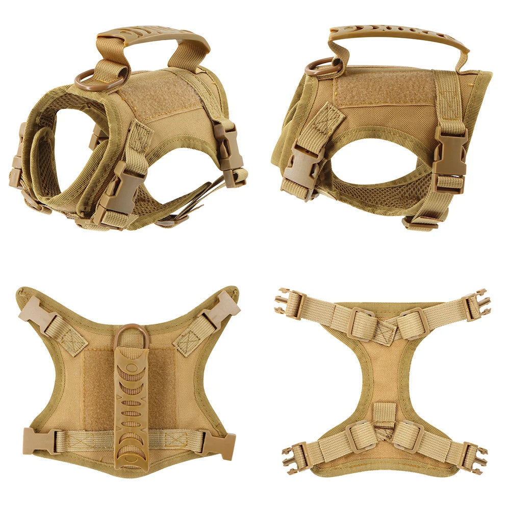Cat Harness, Adjustable Soft Mesh Vest with Control Handle