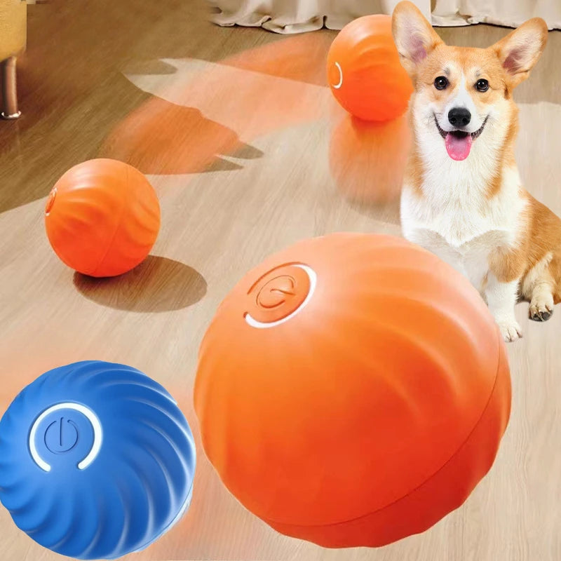 Interactive Dog Toy – Automatic Moving USB Ball for Dogs
