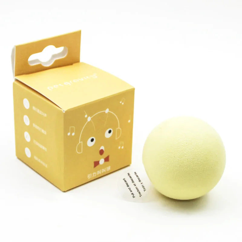 Interactive Cat Toy Ball with Catnip & Sound