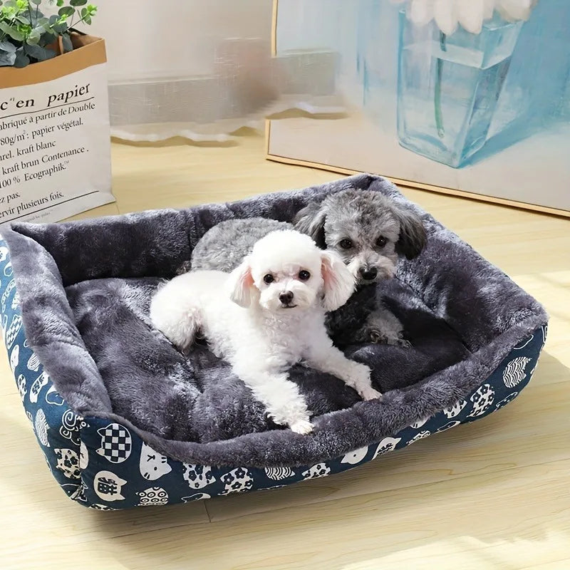 Pet Dog Bed – Soft Winter Sofa Mat for Small, Medium & Large Dogs