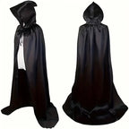 1PC Halloween Party Adult Grim Reaper Black Cloak Festival Costumes Halloween Vampire Wizard Cosplay Costume Props