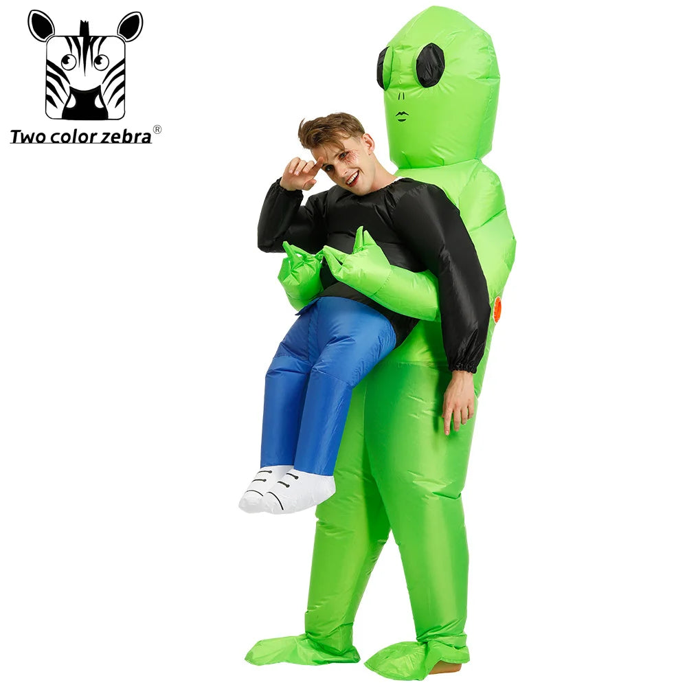 Cosplay T-REX Dinosaur Inflatable Costume Party Costumes Fancy Mascot Anime Halloween Costume For Adult Kids Dino Cartoon