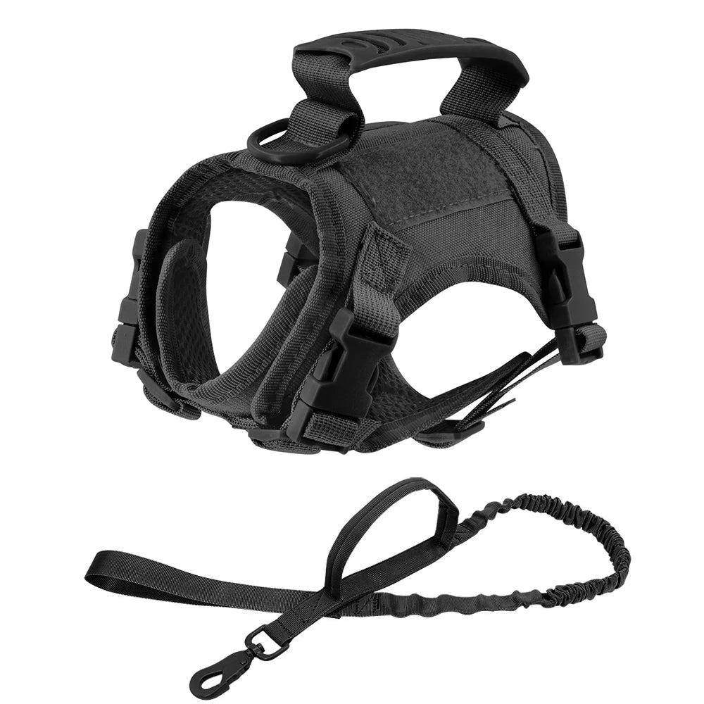 Cat Harness, Adjustable Soft Mesh Vest with Control Handle