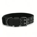 Adjustable Dog Collar – Nylon Working Collar with Metal D-Ring