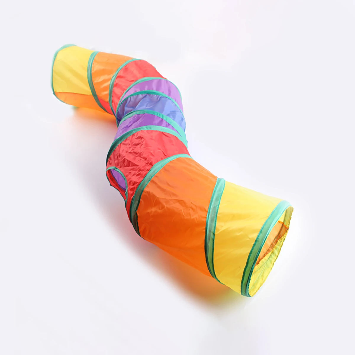 Cat Tunnel Foldable Cloth Interactive Play Toy for Kittens