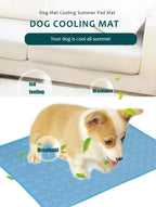 Dog Cooling Mat – Self-Cooling Summer Pad for Small & Large Dogs