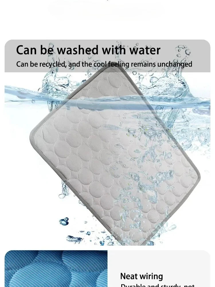 Pet Cooling Mat for Cats & Small Dogs, Summer Sleeping Pad