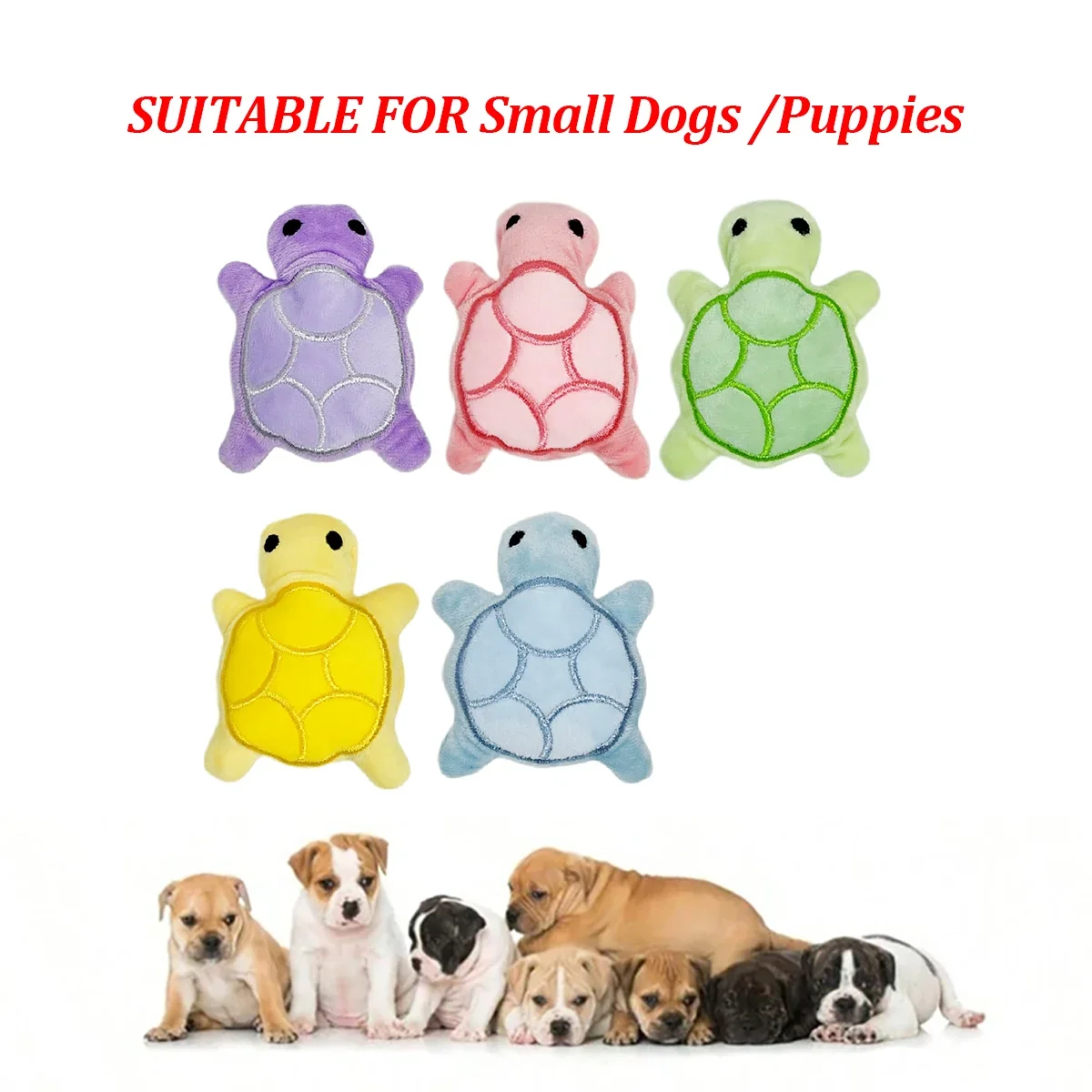 Puppy Chew Toy Mini Fleece Plush Teething Dog Toy