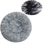 40-90cm 6 Sizes Round Pet Bed for Large Dog Bed Super Soft Cat Bed Plush Dog House for Medium Dog House Winter Warm Sleeping