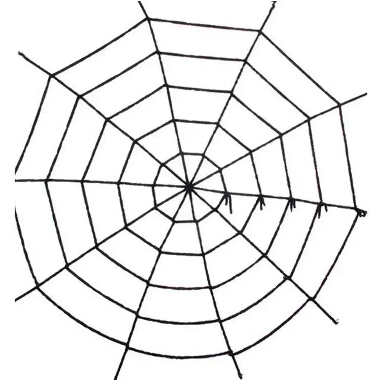 30/50/75/150/200cm Halloween Simulation Seven-Color/Black Spider Haunted House Bar Horror Outdoor Decoration Props Spider Web.