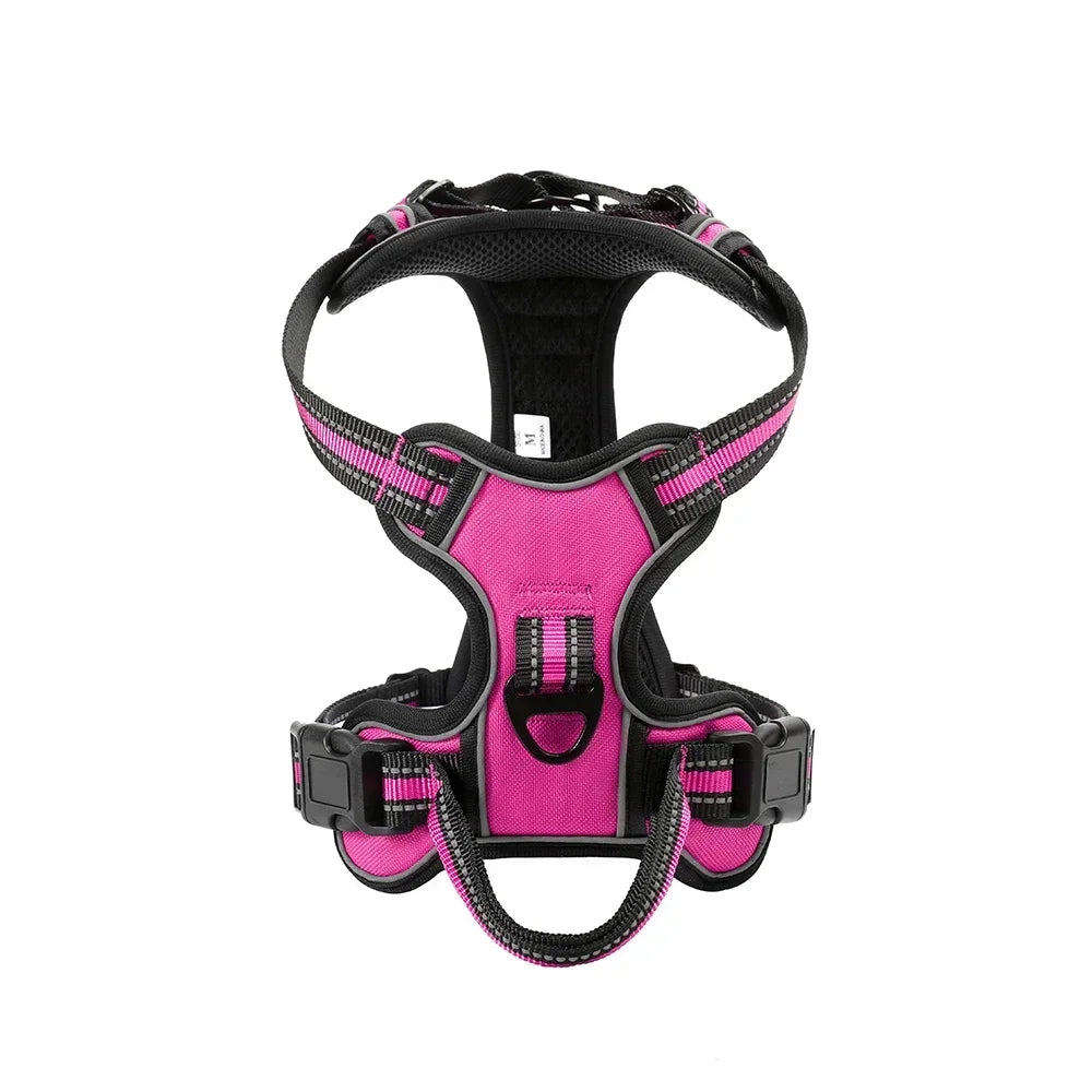 Reflective Dog Harness – Adjustable Padded Vest for Dogs