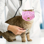 Cat Muzzle – Adjustable Breathable Mesh Grooming Cover