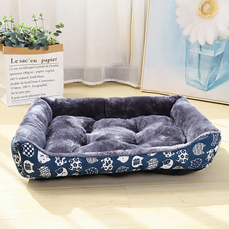 Pet Dog Bed – Soft Winter Sofa Mat for Small, Medium & Large Dogs