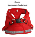 Cat Harness and Leash Set – Adjustable Reflective Mesh Vest
